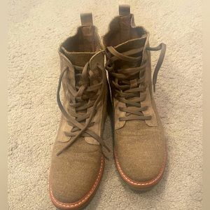 Sofft Landee sweater knit lace up boots